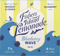 Fishers Island Lemonade - Blueberry Wave (4 pack cans) (4 pack cans)