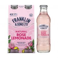 Franklin & Sons - Natural Rose Lemonade (4 pack 6.8oz bottles)
