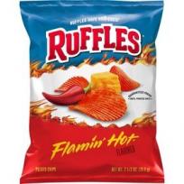 Ruffles - Flaming Hot Potato Chips