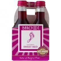 Barefoot - Sweet Red 4 Pack NV (4 pack 187ml) (4 pack 187ml)