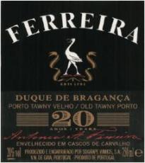 Ferreira - Duque de Braganca 20 Years Old Tawny Port NV (750ml) (750ml)