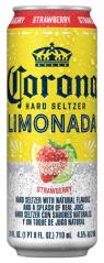 Corona - Hard Seltzer Strawberry Limonada (24oz can) (24oz can)