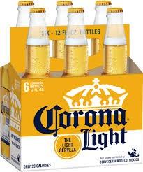 Corona - Light (6 pack bottles) (6 pack bottles)