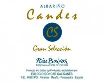 Eulogio Gondar Galinanes - Candes Gran Seleccion Albarino 2014 (750ml) (750ml)