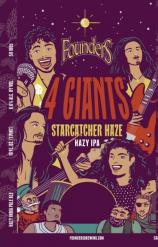 Founders Brewing Company - 4 Giants Starcatcher Haze Hazy IPA (4 pack cans) (4 pack cans)