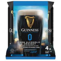 Guinness - Non Alcoholic Draught Pub Zero (4 pack cans) (4 pack cans)