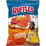 Ruffles - Hot Cheddar & Sour Cream Potato Chips 0