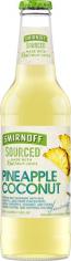 Smirnoff - Sourced Pineapple Coconut Nr 6pk (6 pack bottles) (6 pack bottles)