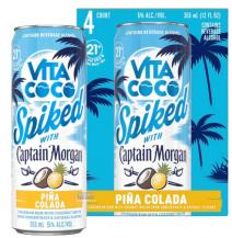Vita Coco - Spiked Pina Colada (4 pack 12oz cans) (4 pack 12oz cans)
