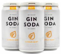 Deep Bay - Gin Soda NV (4 pack 355ml cans) (4 pack 355ml cans)